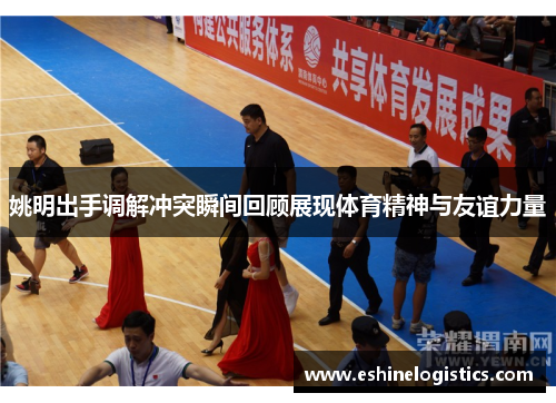 姚明出手调解冲突瞬间回顾展现体育精神与友谊力量